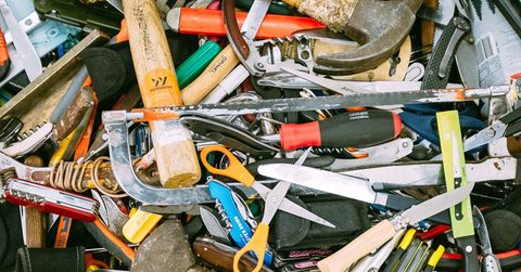 Assortment of hand-tools